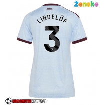 Ženske Nogometnih dresov Aston Villa Victor Lindelof #3 Tretji 2026-27 Kratki rokavi